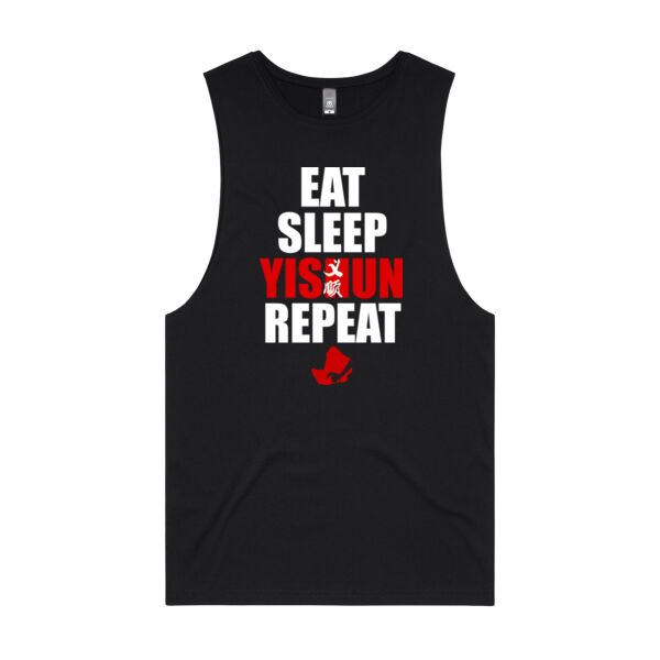 Eat Sleep Yishun Repeat Muscle Tank Thumbnail